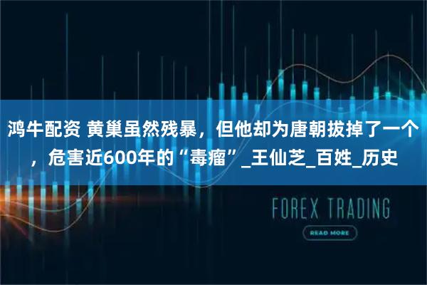 鸿牛配资 黄巢虽然残暴，但他却为唐朝拔掉了一个，危害近600年的“毒瘤”_王仙芝_百姓_历史