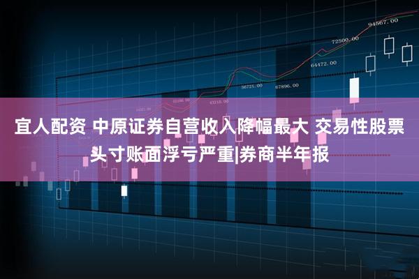 宜人配资 中原证券自营收入降幅最大 交易性股票头寸账面浮亏严重|券商半年报